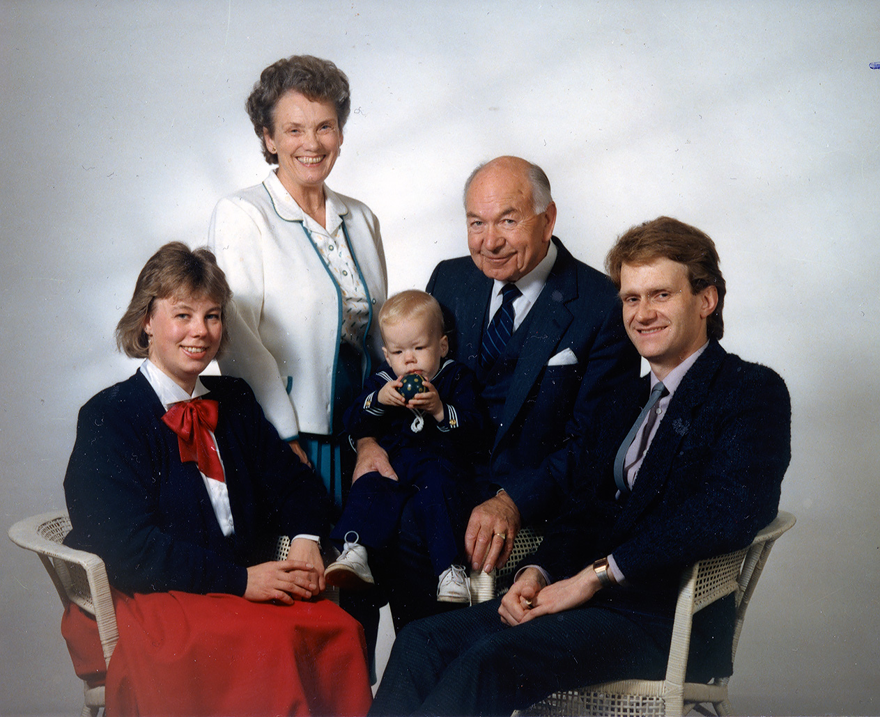 Familien Noralf Lillebø